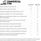 NordicTrack Commercial 1750 Folding Treadmill
