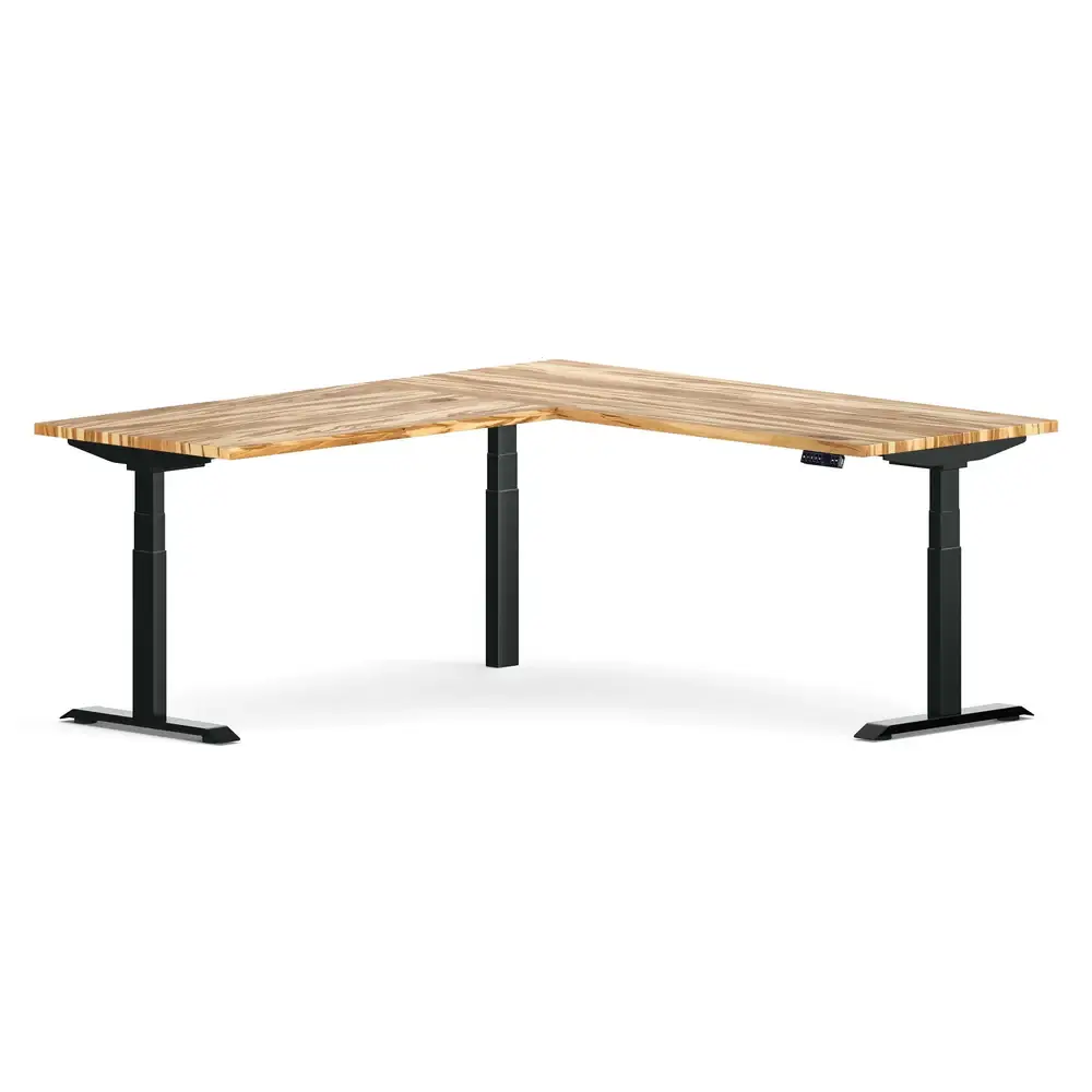 Oz Solid Wood Corner Standing Desk